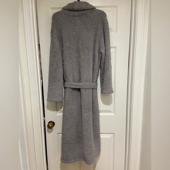 NEW Barefoot Dreams Cozy Chic Gray Robe - Picture 7 of 14